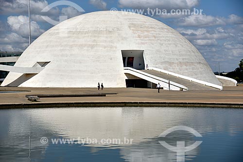  Honestino Guimaraes National Museum (2006) - part of the Joao Herculino Cultural Complex of the Republic  - Brasilia city - Distrito Federal (Federal District) (DF) - Brazil