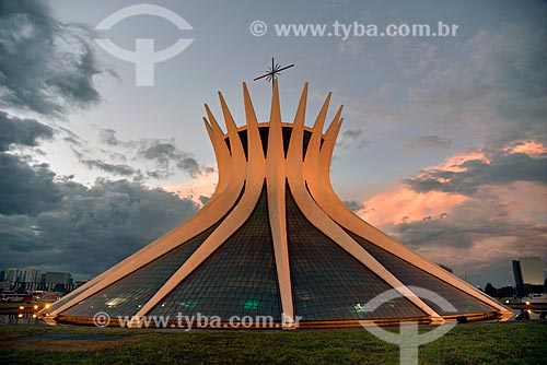  Metropolitan Cathedral of Nossa Senhora Aparecida (1958) - also known as Cathedral of Brasilia  - Brasilia city - Distrito Federal (Federal District) (DF) - Brazil