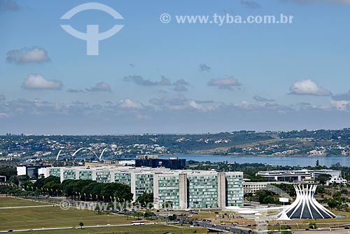  Panoramic view of Brasilia  - Brasilia city - Distrito Federal (Federal District) (DF) - Brazil