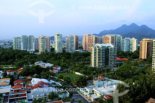  View of buildings - Barra da Tijuca neighborhood  - Rio de Janeiro city - Rio de Janeiro state (RJ) - Brazil