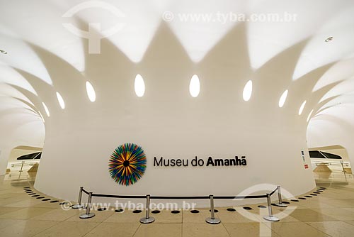  Entrance hall of the Amanha Museum (Museum of Tomorrow)  - Rio de Janeiro city - Rio de Janeiro state (RJ) - Brazil