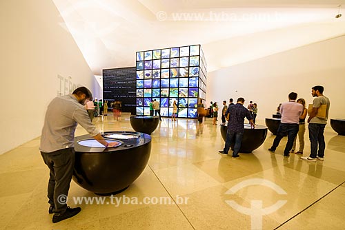  Interactive tables with universe informations - Amanha Museum (Museum of Tomorrow)  - Rio de Janeiro city - Rio de Janeiro state (RJ) - Brazil