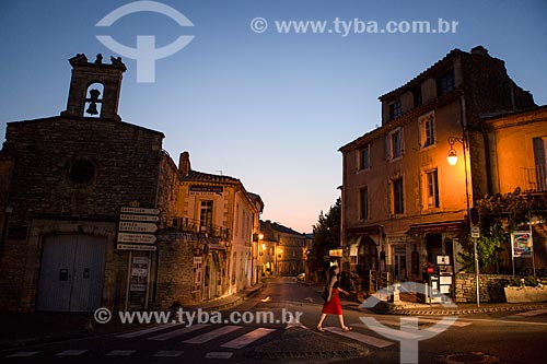  Sunset - Gordes city  - Gordes city - Vaucluse department - France