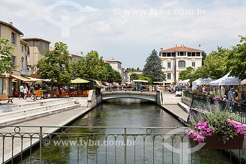 Bridge - Isle Sur La Sorgues city  - Isle Sur La Sorgues city - Vaucluse department - France
