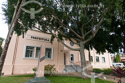  City Hall - Hilmar Machado de Oliveira Square  - Garca city - Sao Paulo state (SP) - Brazil