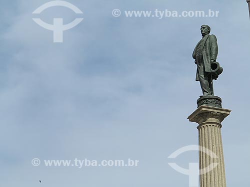  Statue of Irineu Evangelista de Sousa, known as Barao de Maua  - Rio de Janeiro city - Rio de Janeiro state (RJ) - Brazil