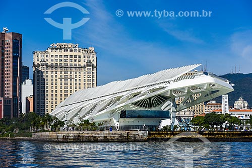  View of the Amanha Museum (Museum of Tomorrow) from Guanabara Bay  - Rio de Janeiro city - Rio de Janeiro state (RJ) - Brazil