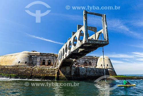  Tamandare da Laje Fort (1555) - Guanabara Bay  - Rio de Janeiro city - Rio de Janeiro state (RJ) - Brazil