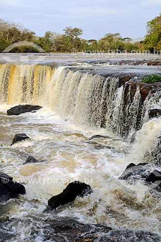  Talhadao Waterfall - Turvo River  - Palestina city - Sao Paulo state (SP) - Brazil