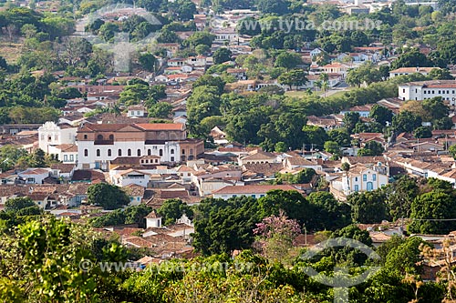  General view of historic center of the Goias city  - Goias city - Goias state (GO) - Brazil