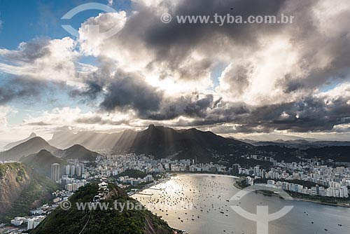  View of the Botafogo Bay from Urca Mountain  - Rio de Janeiro city - Rio de Janeiro state (RJ) - Brazil
