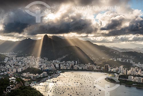  View of the Botafogo Bay from Urca Mountain  - Rio de Janeiro city - Rio de Janeiro state (RJ) - Brazil
