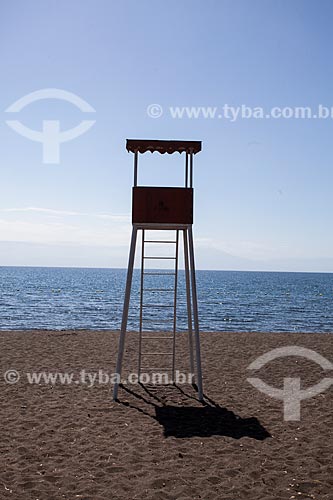  Lifeguard station - Llanquihue Lake waterfront  - Frutillar city - Llanquihue province - Chile