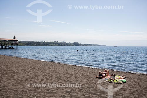  Bather - Llanquihue Lake  - Frutillar city - Llanquihue province - Chile