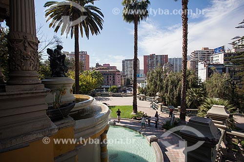  Terraza Neptuno (Neptune Terrace) - Cerro Santa Lucia (Santa Lucia Hill)  - Santiago city - Santiago Province - Chile