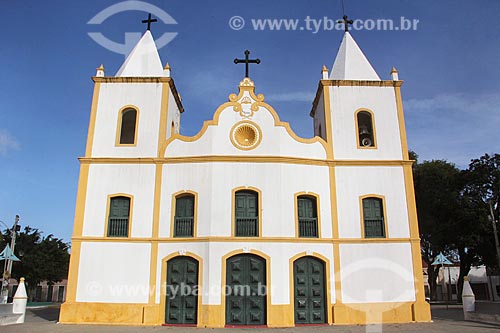  Facade of the Matriz Church of Sao Jose de Ribamar (1713)  - Aquiraz city - Ceara state (CE) - Brazil