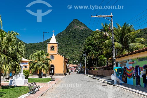  Sao Sebastiao Church - Vila do Abraao (Abraao Village)  - Angra dos Reis city - Rio de Janeiro state (RJ) - Brazil