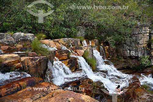  Almecegas II Waterfall - Chapada dos Veadeiros National Park  - Alto Paraiso de Goias city - Goias state (GO) - Brazil