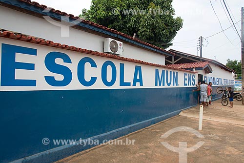  Facade of Elementary School Teoria do Saber  - Sao Felix do Xingu city - Para state (PA) - Brazil