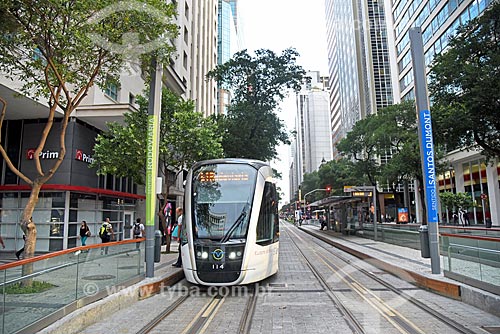  Candelaria Station of Rio de Janeiro Light rail transit  - Rio de Janeiro city - Rio de Janeiro state (RJ) - Brazil