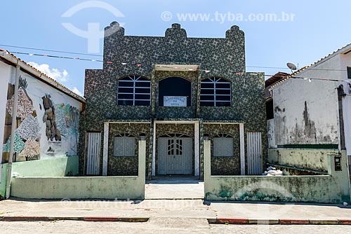  Facade of Assemblies of God temple - Velha Boipeba village  - Cairu city - Bahia state (BA) - Brazil