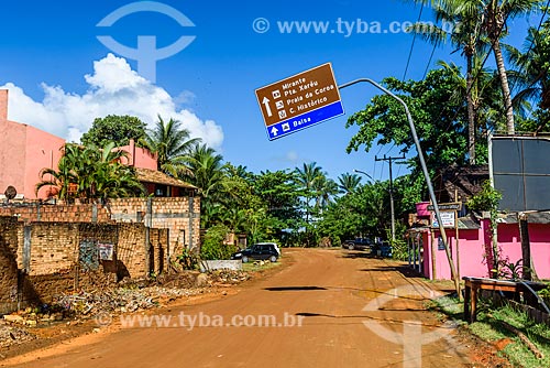  Dirt road near to Conchas Beach  - Itacare city - Bahia state (BA) - Brazil