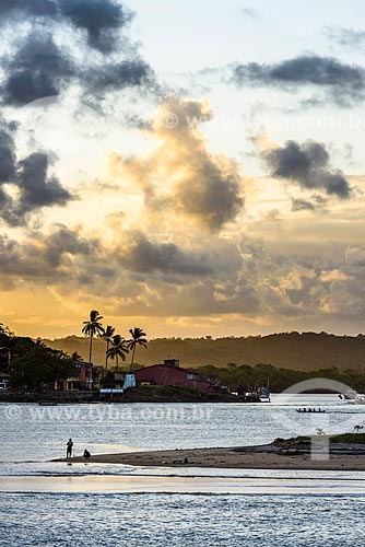  Sunset - Tip of Xareu waterfront  - Itacare city - Bahia state (BA) - Brazil