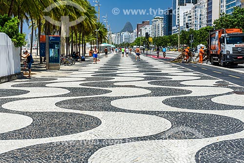  Boardwalk - Leme Beach waterfront  - Rio de Janeiro city - Rio de Janeiro state (RJ) - Brazil