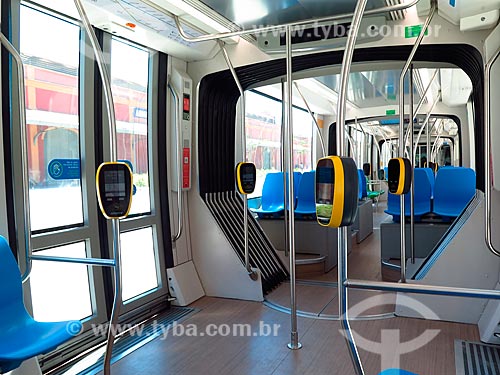  Inside of light rail transit  - Rio de Janeiro city - Rio de Janeiro state (RJ) - Brazil