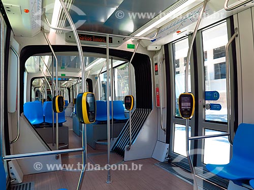  Inside of light rail transit  - Rio de Janeiro city - Rio de Janeiro state (RJ) - Brazil