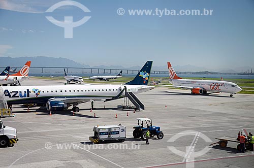  Airplanes - Santos Dumont Airport runway  - Rio de Janeiro city - Rio de Janeiro state (RJ) - Brazil