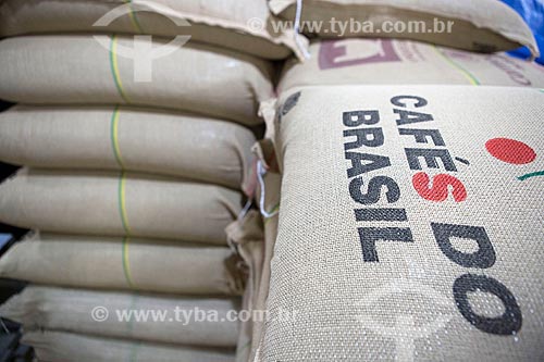  Detail of coffee bag - Unique Coffees  - Carmo de Minas city - Minas Gerais state (MG) - Brazil