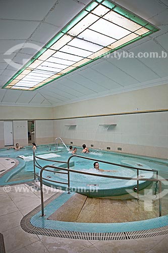  Swimming pools inside of the Center hydrotherapeutic Balneario - Dr. Lisandro Carneiro Guimaraes Park (Waters Park of Caxambu city)  - Caxambu city - Minas Gerais state (MG) - Brazil