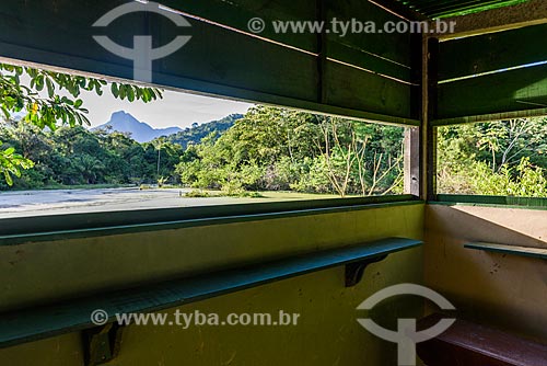  View of lake of the Guapiacu Ecological Reserve  - Cachoeiras de Macacu city - Rio de Janeiro state (RJ) - Brazil
