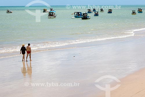  Couple - Tambau Beach waterfront  - Joao Pessoa city - Paraiba state (PB) - Brazil