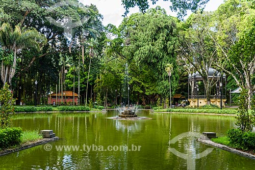  Lake and fountain - Luz Park  - Sao Paulo city - Sao Paulo state (SP) - Brazil