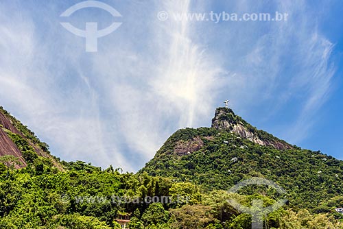  View of the Corcovado Mountain with the Christ the Redeemer (1931)  - Rio de Janeiro city - Rio de Janeiro state (RJ) - Brazil
