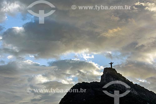  View of the Corcovado Mountain with the Christ the Redeemer (1931)  - Rio de Janeiro city - Rio de Janeiro state (RJ) - Brazil