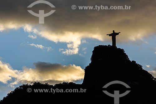  View of the Corcovado Mountain with the Christ the Redeemer (1931)  - Rio de Janeiro city - Rio de Janeiro state (RJ) - Brazil