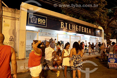  Box office of Terreirao do Samba during the carnival  - Rio de Janeiro city - Rio de Janeiro state (RJ) - Brazil