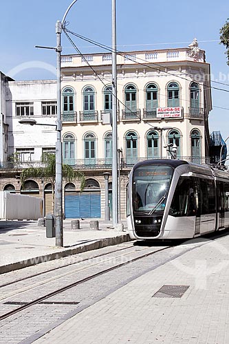  Light rail transit - Tiradentes Square  - Rio de Janeiro city - Rio de Janeiro state (RJ) - Brazil