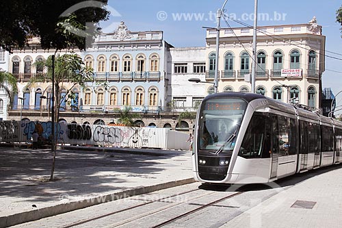  Light rail transit - Tiradentes Square  - Rio de Janeiro city - Rio de Janeiro state (RJ) - Brazil