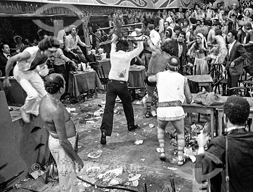  Fight during the last carnaval party - Municipal Theater of Rio de Janeiro  - Rio de Janeiro city - Rio de Janeiro state (RJ) - Brazil