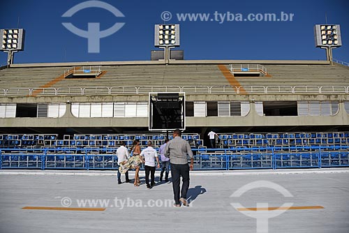  View of the bleacher - Marques de Sapucai Sambadrome (1984)  - Rio de Janeiro city - Rio de Janeiro state (RJ) - Brazil