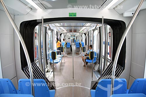  Inside of the light rail transit  - Rio de Janeiro city - Rio de Janeiro state (RJ) - Brazil