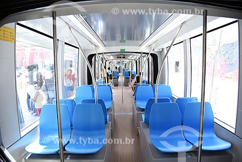  Inside of the light rail transit  - Rio de Janeiro city - Rio de Janeiro state (RJ) - Brazil