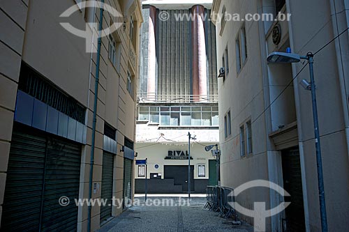  Actor Jayme Costa Street with the Rival  Theatre in the background  - Rio de Janeiro city - Rio de Janeiro state (RJ) - Brazil