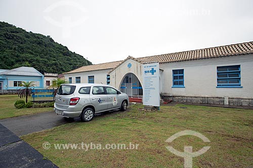  Health post of the Unified Health System  - Laguna city - Santa Catarina state (SC) - Brazil