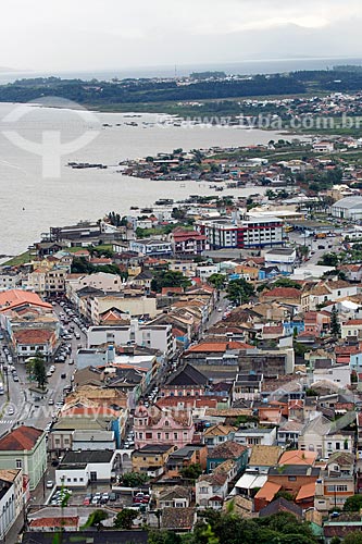  Top view of Laguna city from Gloria Hill  - Laguna city - Santa Catarina state (SC) - Brazil