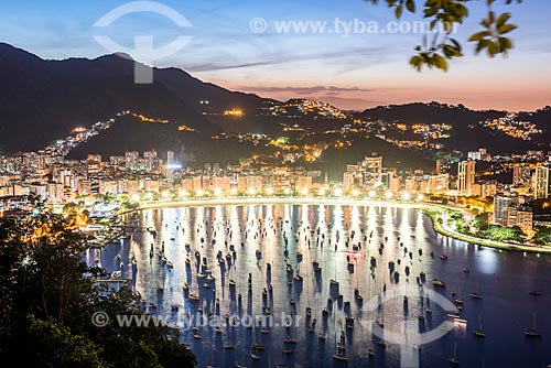  General view of the Botafogo Bay from Sugar Loaf  - Rio de Janeiro city - Rio de Janeiro state (RJ) - Brazil
